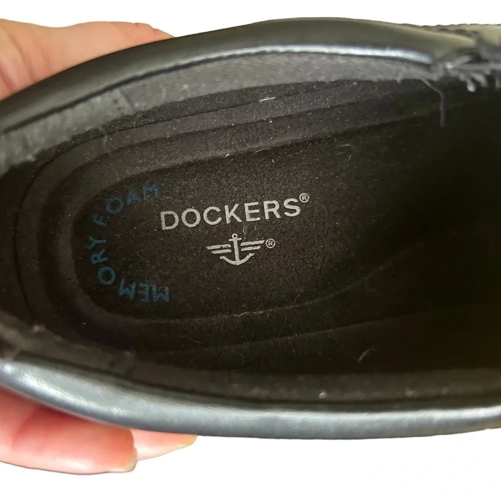 Dockers Men's Emptor Slip On Loafers Black 10.5 W